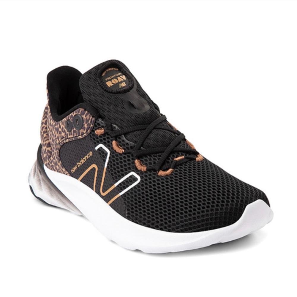 New Balance Fresh Foam Roav - Little Kid - Black / Leopard size 1